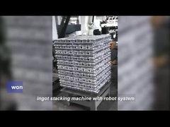 ロボット アルミニウム インゴット スタック・マシン、アルミニウム インゴット スタッカー