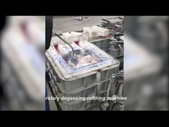 回転式アルミニウムDegasser、グラファイト棒回転式アルミニウム液体のガスを抜く機械