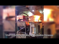 アルミニウム貝の中間周波数の誘導の溶ける炉の最高の1900の摂氏温度