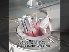 産業金属の溶ける炉のアルミニウム溶ける誘導を傾ける1000KG