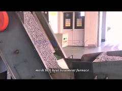 抵抗の熱処理の炉のローラー サポート網ベルト3段階1000kg/H