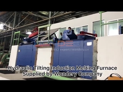 5T 60Minsの鋼鉄溶ける3000KWのための溶ける鋼鉄貝の産業誘導加熱