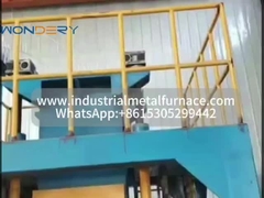 銅棒の連続鋳造 銅棒の鋳造機械