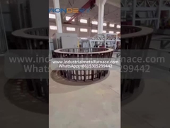 穴型熱処理炉の持ち上げバスケット