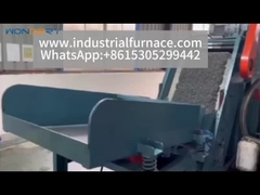 固定器具の自動部品のためのサポートロール・メッシュベルトオーブン