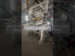 ガスは2トンのアルミニウム溶融炉を放出しました