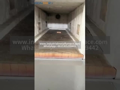 ガソリンで燃やされるボギー暖炉 車底熱処理炉