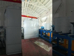 上向き銅棒鋳造機 インダクション溶融炉