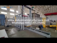 最大1250度電気抵抗 車底熱処理炉