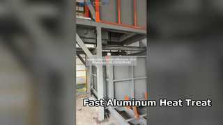 T6 T4 熱処理用アルミニウム急速焼入れ炉 – 高効率および精密制御