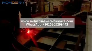 工業用ピット式金属部品用熱処理炉 垂直投入式