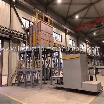 購入 1400×1400×1100mm ダウンダウン 急速 650°C アルミ T6 熱処理 炉 消化 溶解 online manufacture
