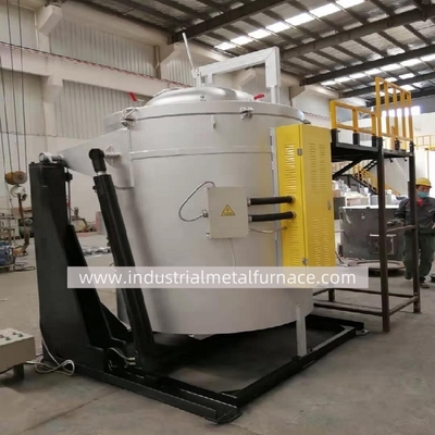 購入 600kg Electrical Resistance Tin Melting Furnace 16KW Hydraulic Tilting online manufacture