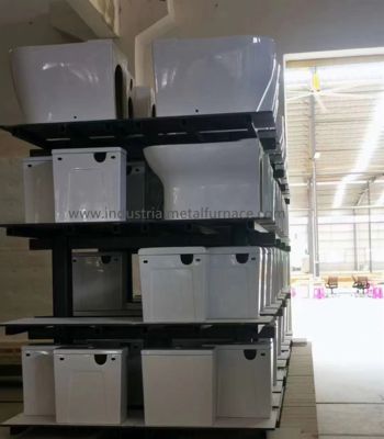 購入 天然ガスのボギー炉 1300°Cと4000 × 2000 × 2000mmの室でセラミック製品の熱処理用 online manufacture