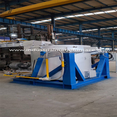 購入 WDL-BCQ-1200 Oil-Fired Tilting Aluminum Melting Furnace – 1.2 Ton Capacity online manufacture