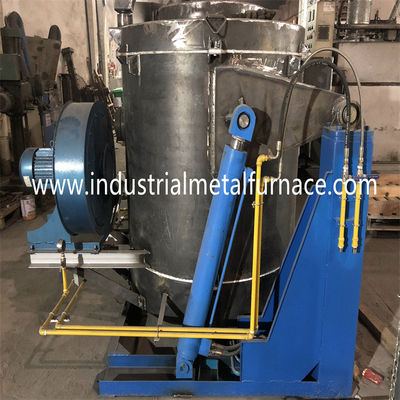 購入 工業用WDL-RG-350F 天然ガス焚き傾斜式銅金属溶解炉 - 500kg容量 オンライン製造