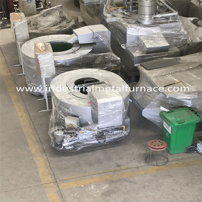 品質  200 To 700kg/H Crucible Gas Fired Industrial Metal Melting Furnace Pipe Burning System 工場
