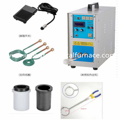 IGBT 6kg 8kgの産業電気金の溶ける機械